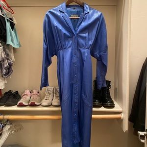 Michael Hoban North Beach Leather Vintage Dress